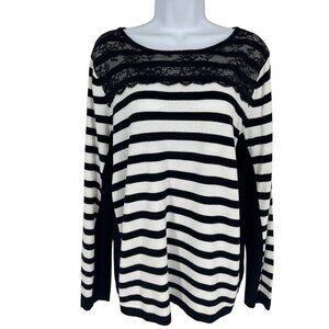 Lane Bryant Long Sleeve Crew Neck Lightweight Sweater Size 14/16